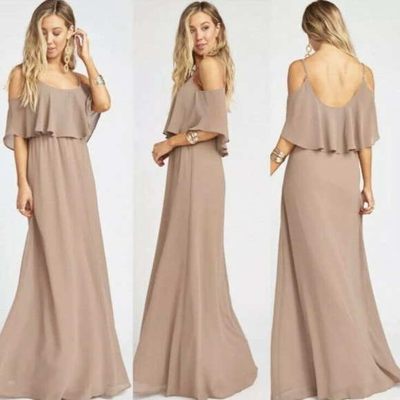 NWT Show Me Your Mumu Caitlin Ruffle Maxi Dress Size XL Wedding - Picture 12 of 12